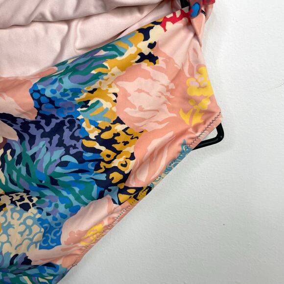 Athleta Square Neck Tankini Top and Bottoms Swimsuit Swim Bora Bora 34 B C S M - Picture 7 of 17